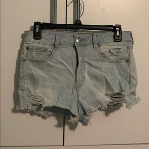 American eagle jean shorts
